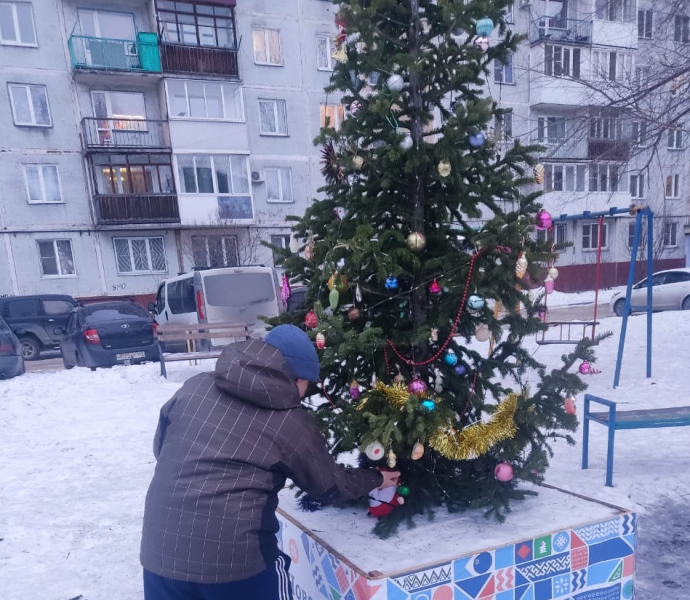 В Новокузнецке поймали похитителя новогоднего настроения