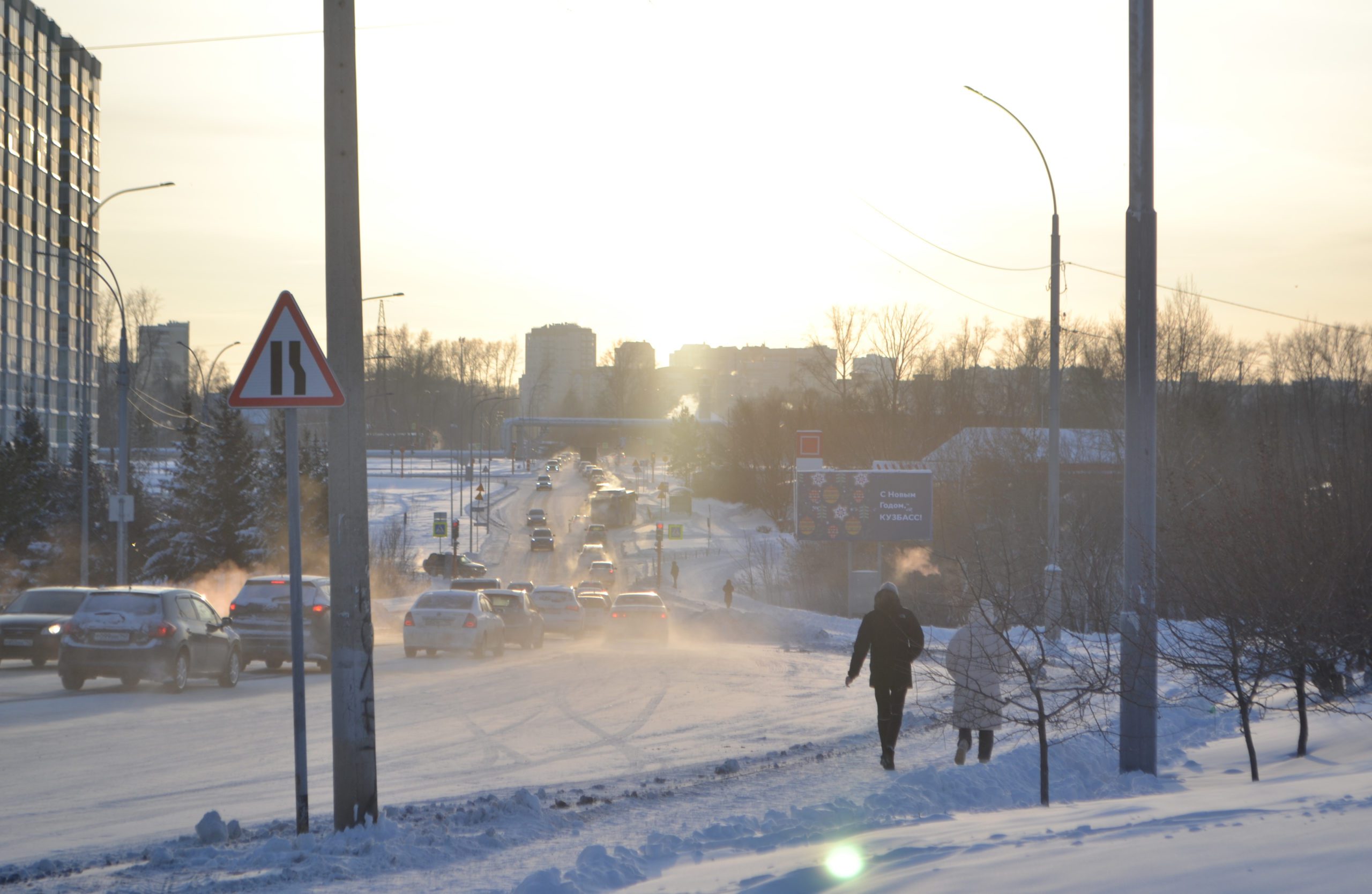 До конца февраля в Кузбассе сохранится мороз