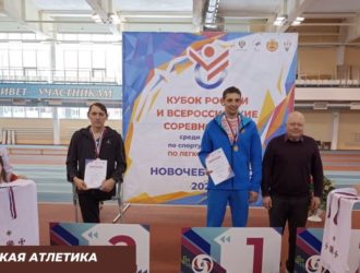 Кемеровчанин Александр Ананьев завоевал две медали на Кубке России по легкой атлетике