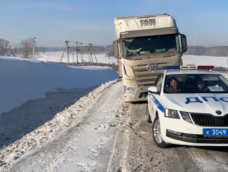 Пьяного водителя фуры задержали в Топкинском округе
