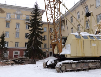 В Кемерове ремонтируют объект культурного наследия