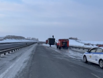 На трассе «Кемерово-Новокузнецк» временно ограничили движение