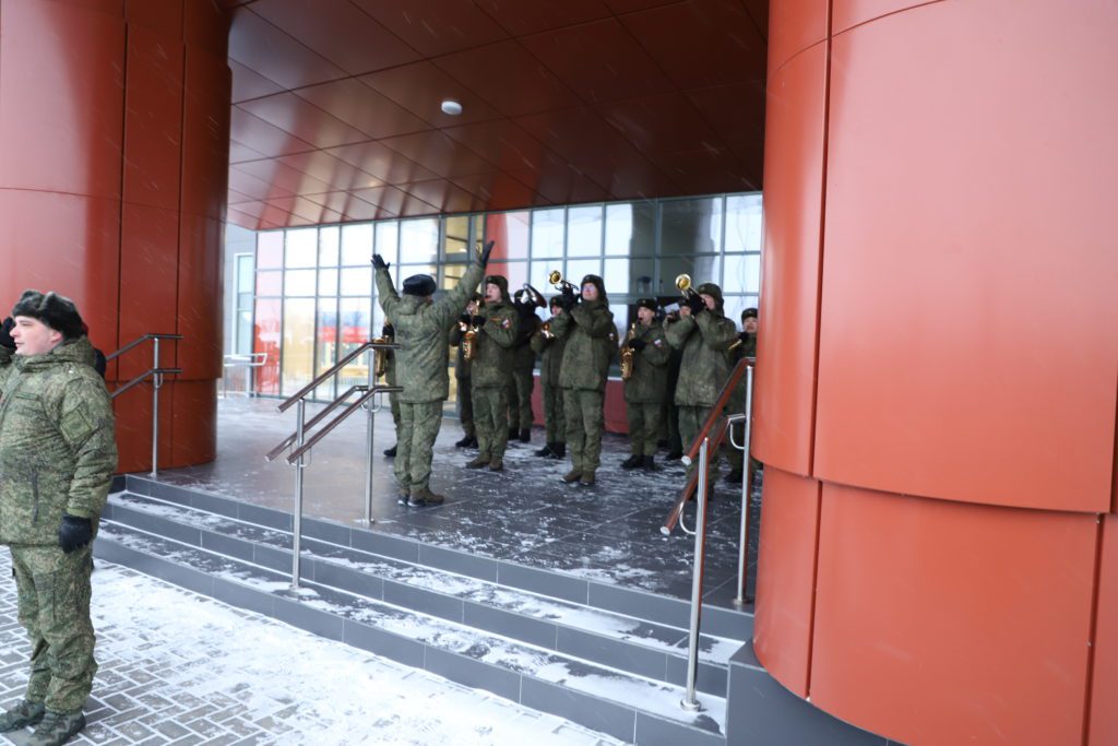 Юргинские военнослужащие приняли участие в выборах Президента России