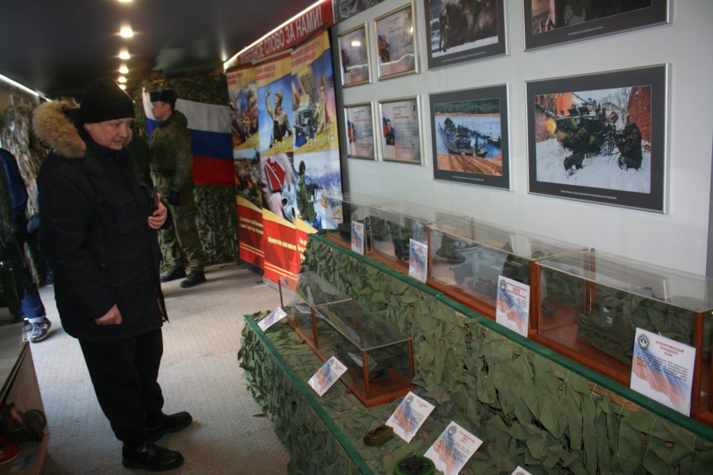 В Кемерово прибыл поезд Министерства обороны РФ «Сила в правде»