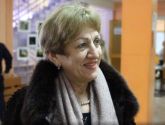 Уполномоченный по правам человека в Кузбассе Зоя Волошина пришла на выборы