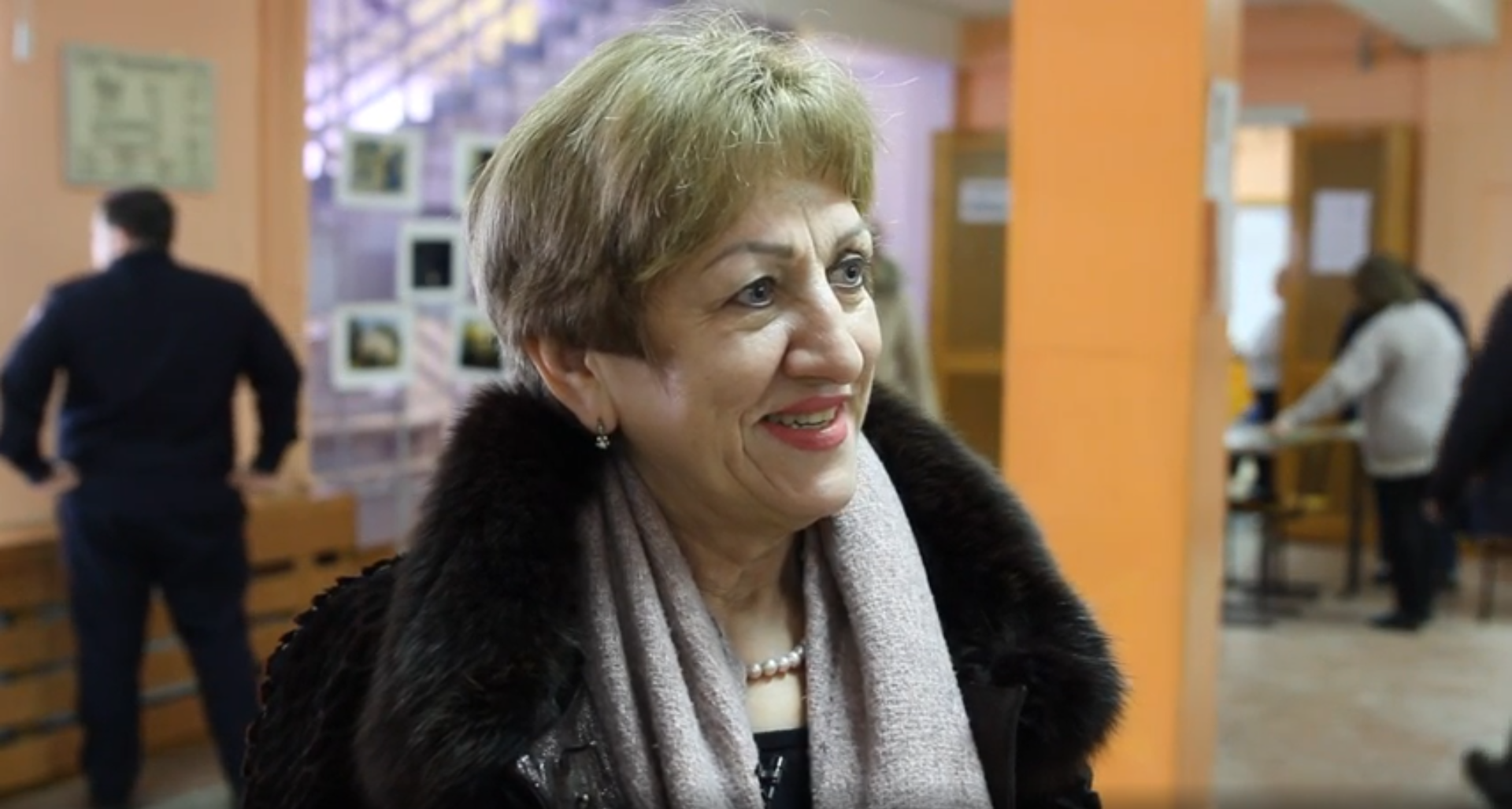 Уполномоченный по правам человека в Кузбассе Зоя Волошина пришла на выборы