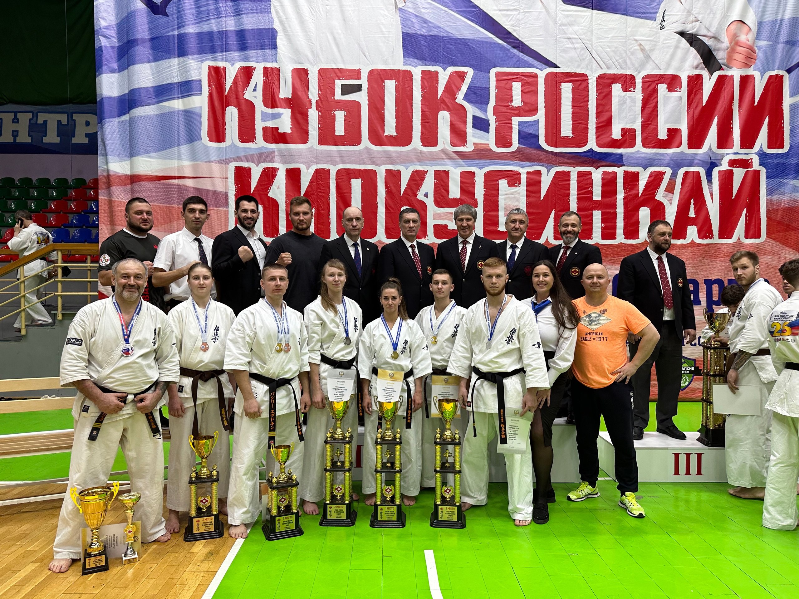 Новокузнецкие каратисты стали победителями и призерами Кубка России