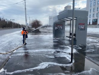 В Кемерове проводят масштабную генеральную уборку