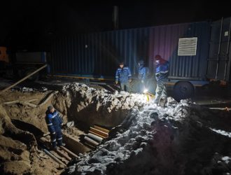 Аварийно-восстановительный отряд ЖКХ Кузбасса прибыл в Тыву