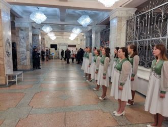 В Кемерове на избирательных участках проходит развлекательная программа