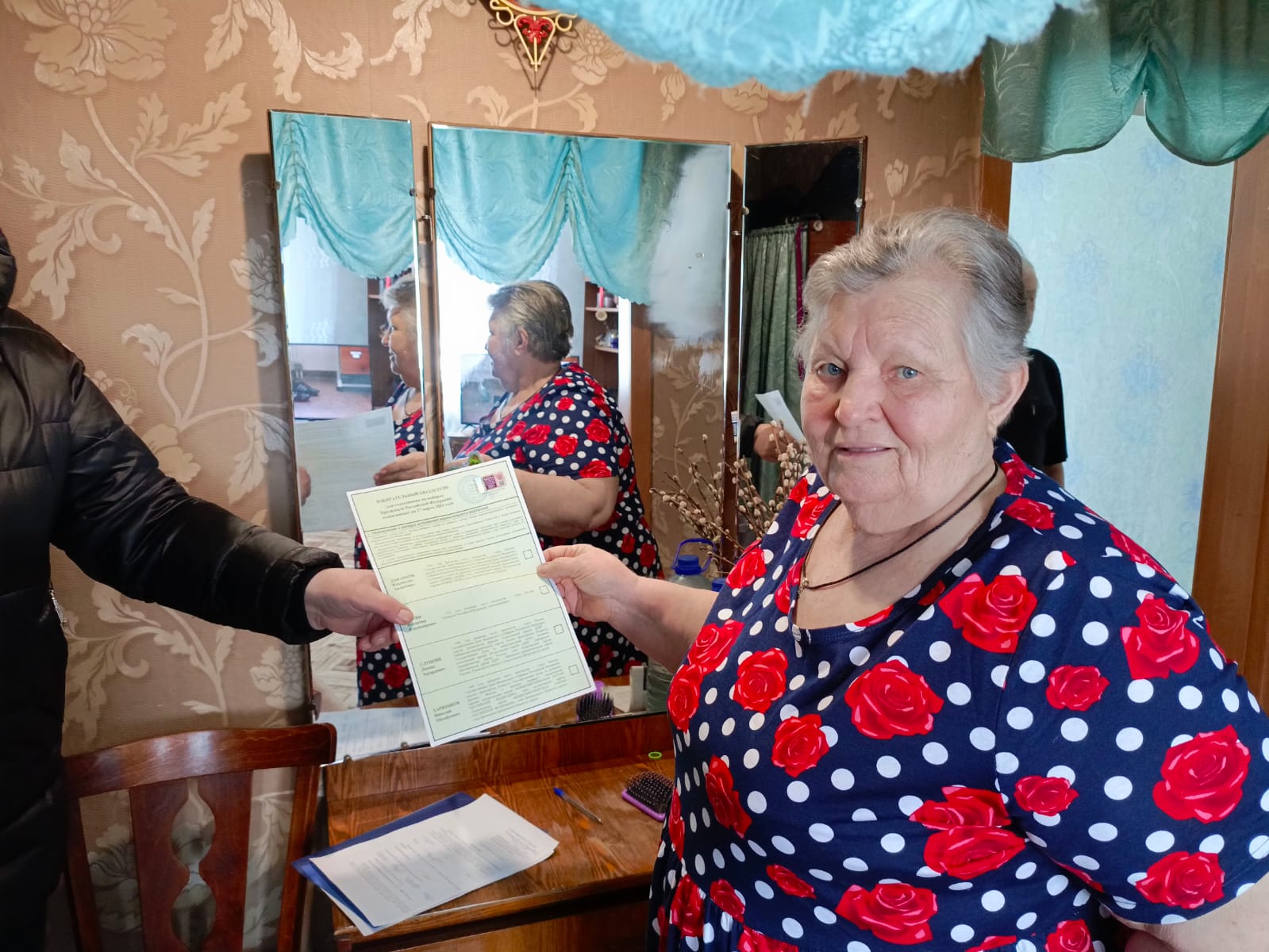 Избирателям в Ленинск-Кузнецком округе также доступно голосование на дома