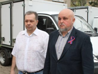 Кузбассовцы помогают Горловке справиться с последствиями обстрела