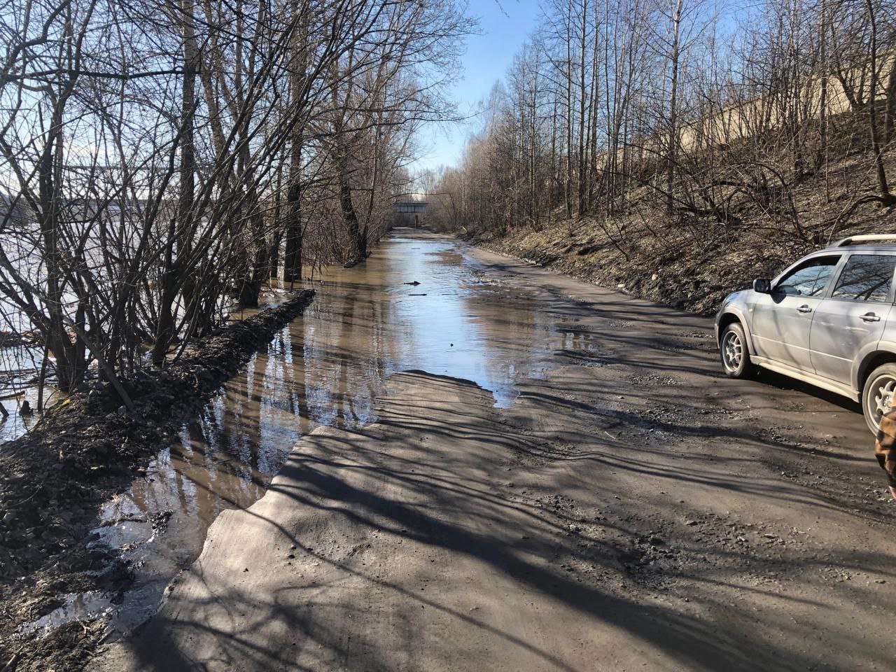 Из-за паводковых вод в ряде территорий Кузбасса ограничено движение по некоторым дорогам