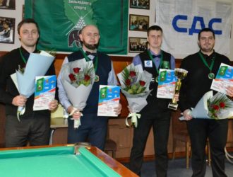 Кемеровчане стали сильнейшими бильярдистами Кузбасса