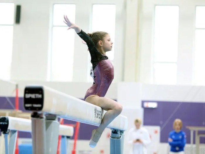 Юная кузбасская гимнастка завоевала две медали на первенстве России