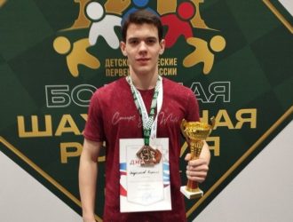 Кузбасский шахматист Кирилл Отдельнов взял бронзу на первенстве России