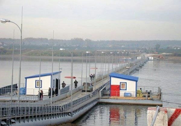 В Юрге демонтируют мост через Томь