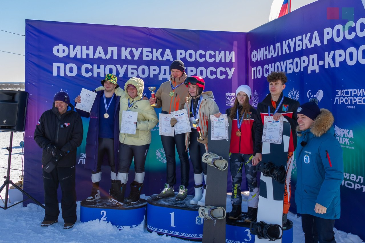 Кузбассовцы стали призёрами финала Кубка России по сноуборду