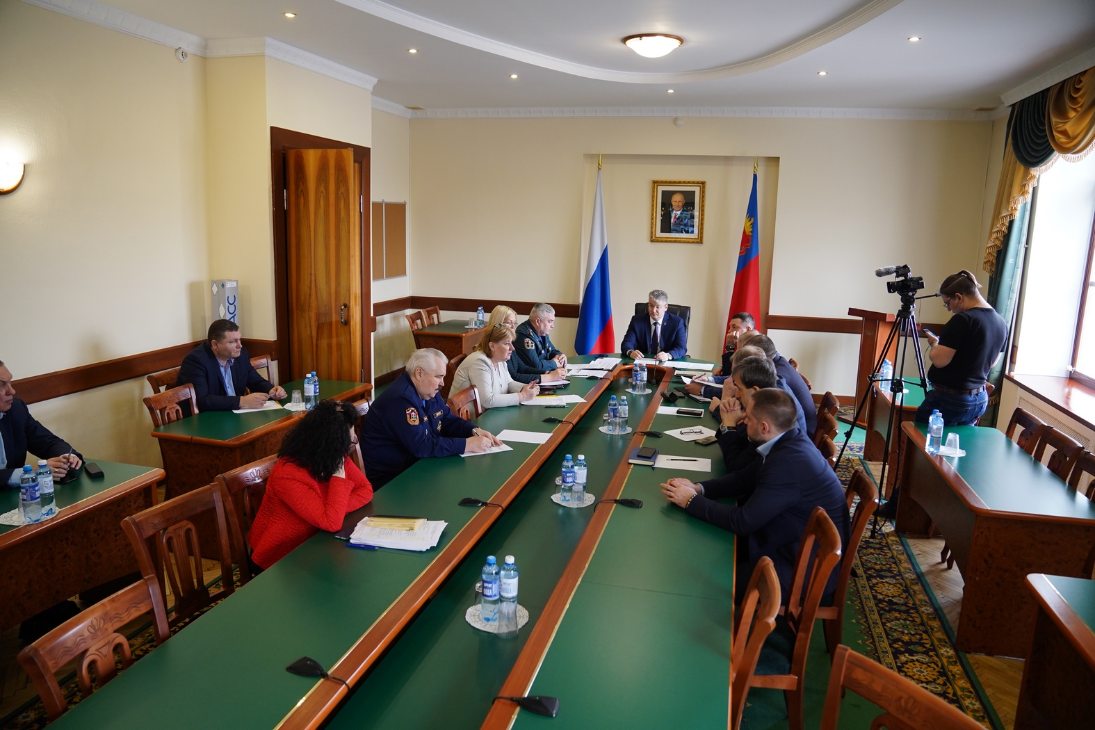 В правительстве Кузбасса обсудили противопаводковые мероприятия в регионе