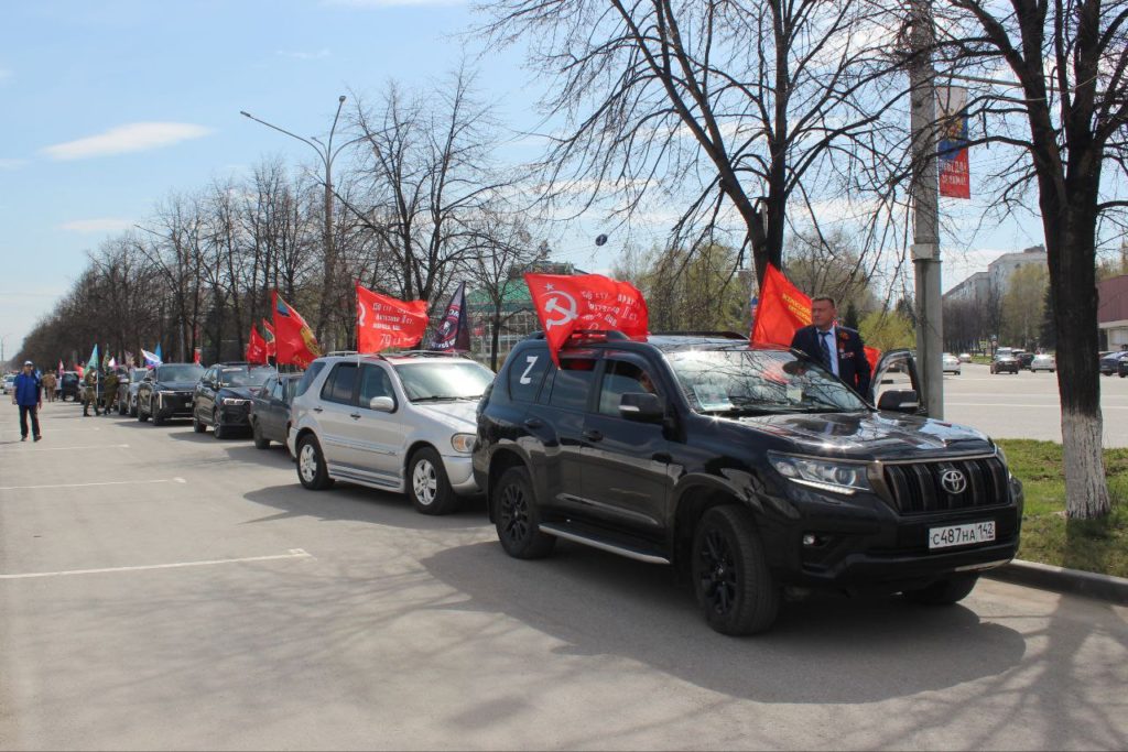 Ко Дню Победы в Кузбассе стартовал автомотопробег