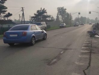 Подросток на мопеде устроил ДТП в Кемеровском округе