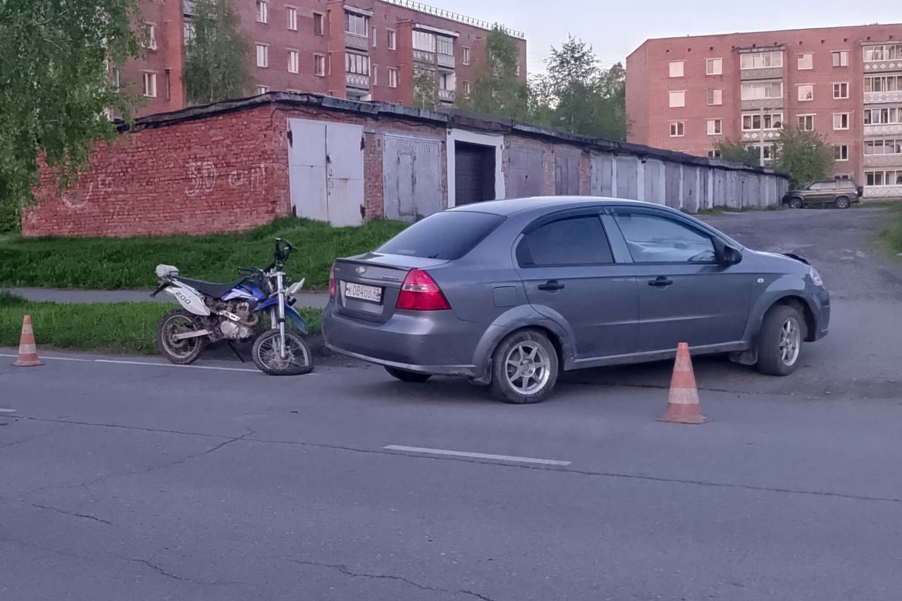 По одному сценарию: в Кузбассе случились два ДТП с мотоциклистами