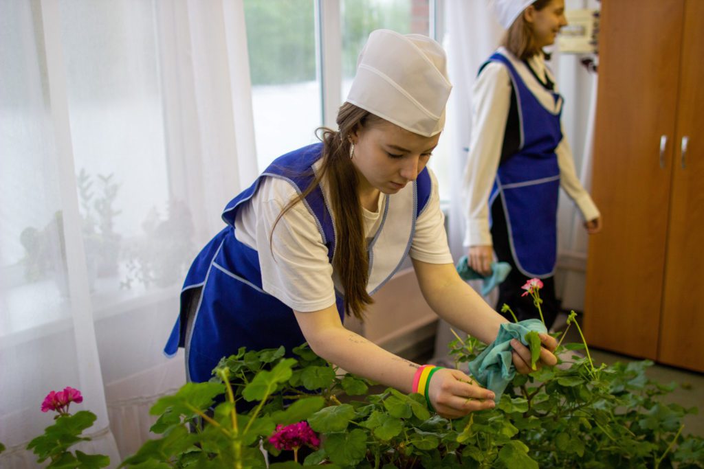 Программа профессионального обучения: cтудотряды Кузбасса готовят будущих садовников