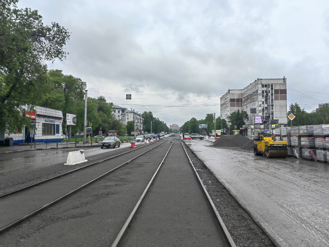 В Новокузнецке из-за ремонта Октябрьского меняют схемы движения транспорта