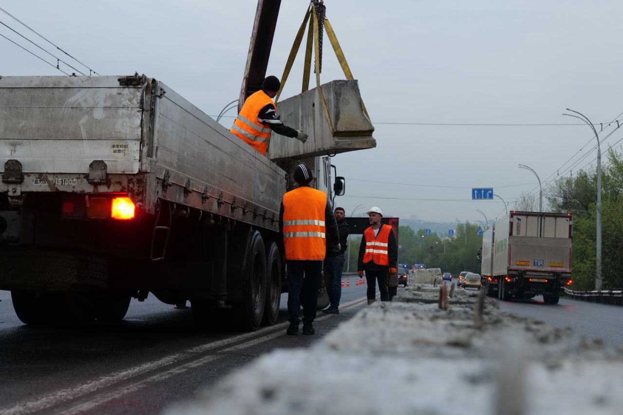 Кузбасский мост в Кемерове готовят к перекрытию