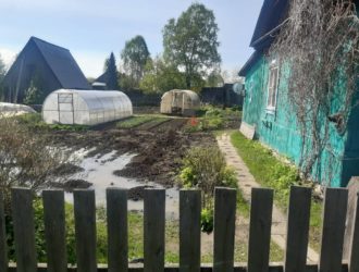 Верхняя Терсь и Томь подтопили огороды в посёлке Новокузнецкого округа