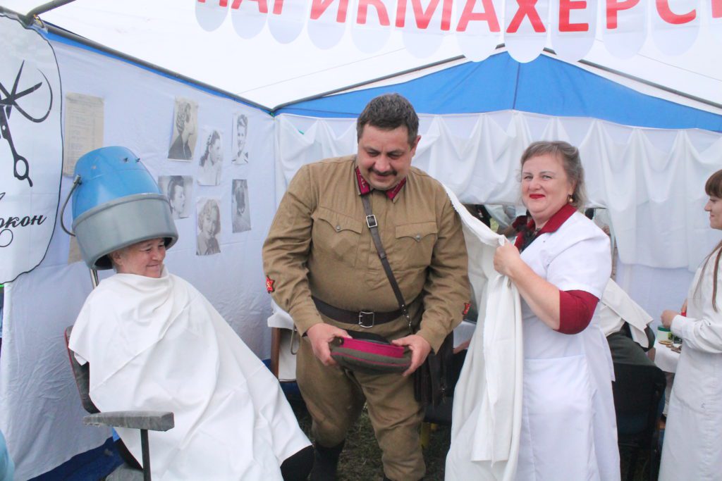 В Тяжинском округе провели историческую реконструкцию первого дня Великой Отечественной войны