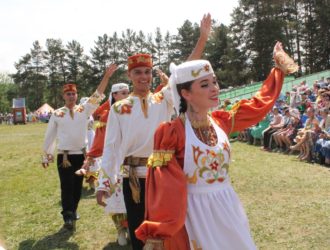 Песни, танцы, корэш и кулеш: в Прокопьевске прошёл шахтёрский Сабантуй