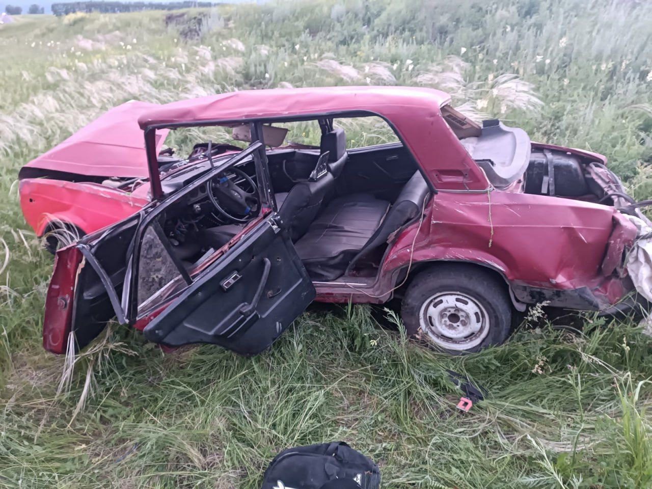 В Беловском округе три человека пострадали в ДТП из-за пьяного водителя