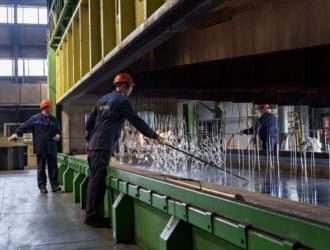 Новокузнецкий завод ускорил процесс производства цинкового покрытия