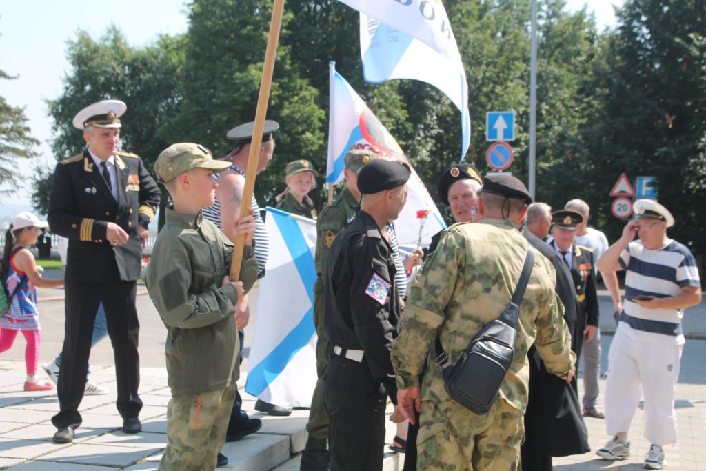 В Кузбассе отмечают День Военно-морского флота