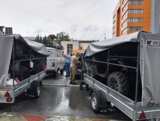 Кузбассовцы отправили в зону СВО оборудование и автомобили для бойцов