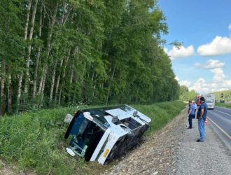 По факту ДТП с участием автобуса в Кузбассе возбуждено уголовное дело