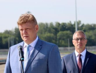 Анатолий Серышев поучаствовал в открытии II очереди транспортно-логистического центра «Сибирский»