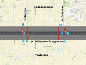Участок улицы Сибиряков-Гвардейцев в Кемерове полностью перекроют