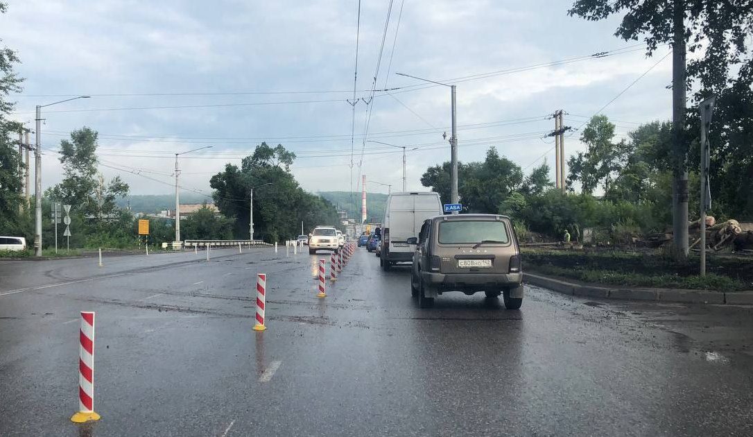 В Новокузнецке по проспекту Курако ввели ограничение движения