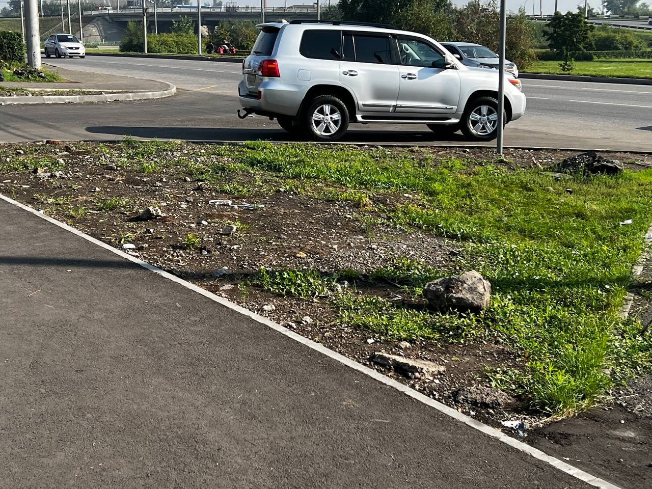 Новокузнечане возмущены отсутствием благоустройства после ремонта в центре города