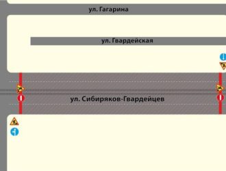 Участок улицы Сибиряков-Гвардейцев в Кемерове будет полностью закрыт