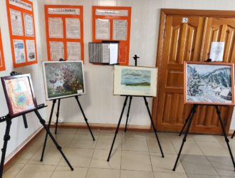 В Тисульском округе на выборах открыта особая выставка
