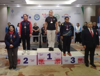 Кузбасская спортсменка Надежда Синдикас завоевала золото чемпионата Азии по пауэрлифтингу