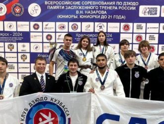 Кузбасские дзюдоисты завоевали семь наград на всероссийских соревнованиях