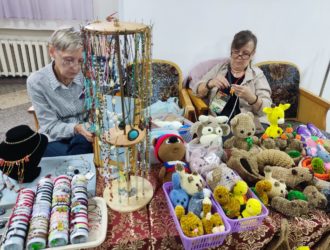 В музыкальной школе Анжеро-Судженска работает яркий избирательный участок