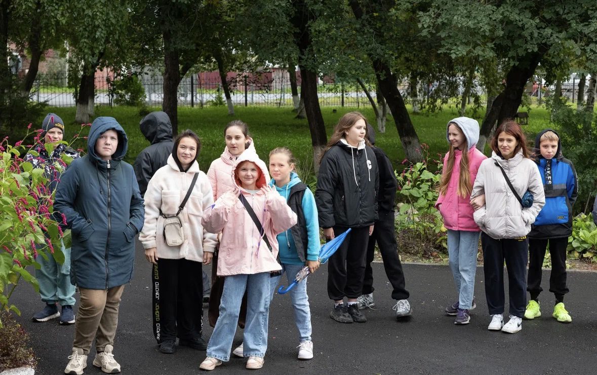 В кемеровской школе в рамках голосования прошел праздник урожая 