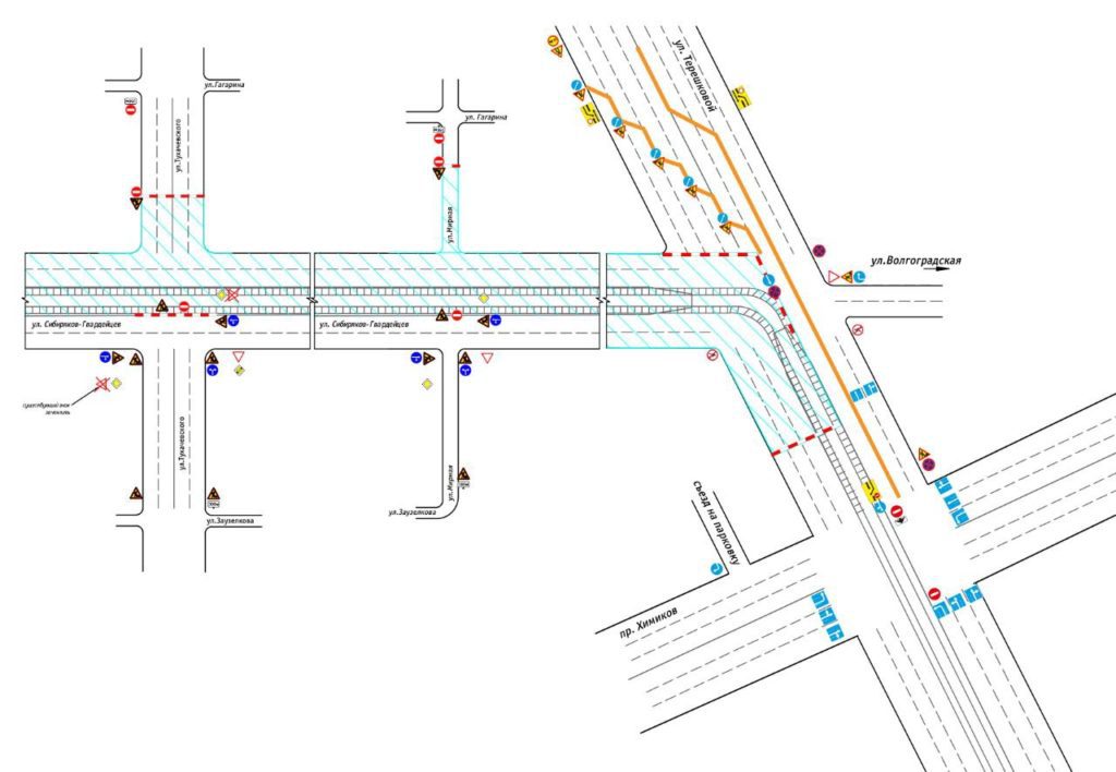 Ещё один участок Сибиряков-Гвардейцев закроют для проезда