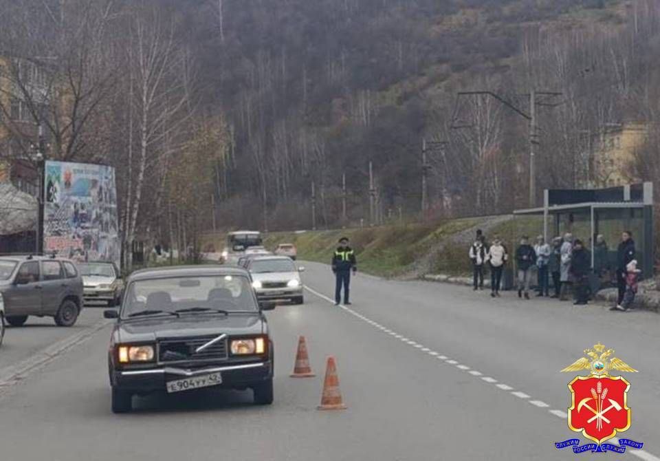 В Таштаголе сбили 7-летнего пешехода