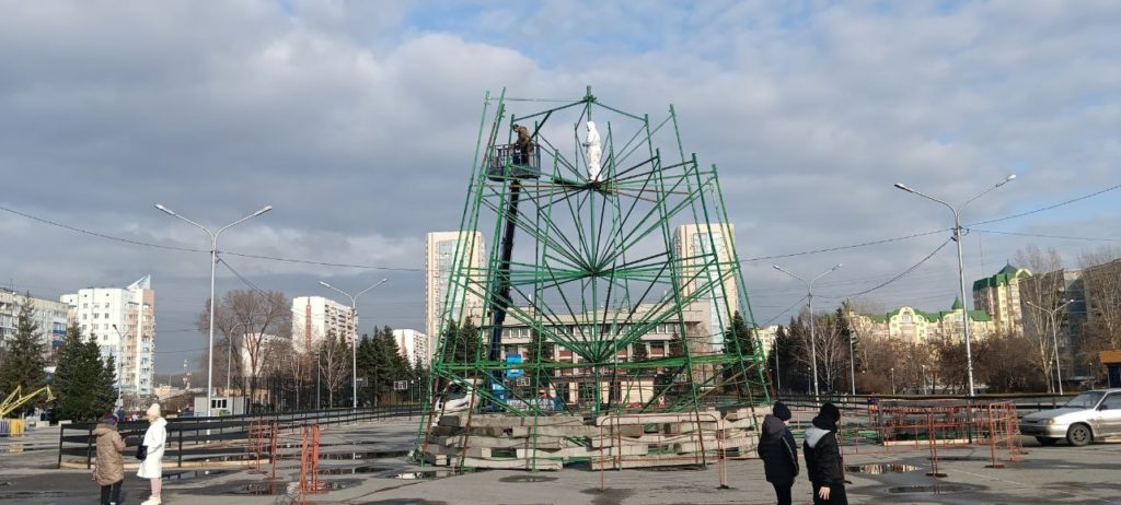 В Новокузнецке появится еще один зимний фонтан